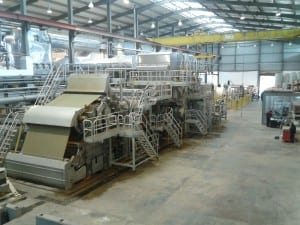 The machine will produce on average 23,000 tonnes per year