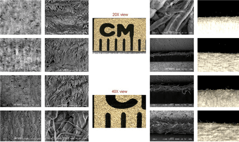 Figure 3. Phase 1 Results: A number of photographs from which we selected those most “visually vocal” types of photographs that show relationship to quantifiable parameters.