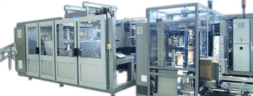 A part of a complete turn-key line that includes primary packaging