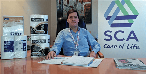 “We have economic stability and so tissue consumption is regular and stable.” SCA Chile managing director Gonzalo Diaz