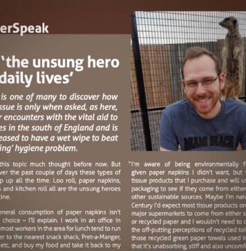 Tissue ‘the unsung hero of our daily lives’