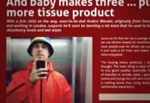 And baby makes three … plus lots more tissue product