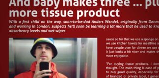And baby makes three … plus lots more tissue product