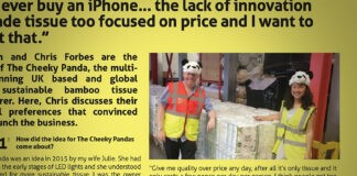 “ Give me quality over price any day … I think people get too caught up in the race to the bottom and price being a driver, if that was always the case no one would ever buy an iPhone… the lack of innovation has made tissue too focused on price and I want to disrupt that.”