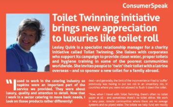Toilet Twinning initiative brings new appreciation to luxuries like toilet roll