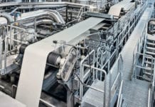 A PILOT MACHINE PARTNERSHIP FINE TUNES THE FURNISH MIX TO OPTIMISE QUALITY AND COSTS Pilot partnership: Time-share arrangement allows customers to optimise production costs by varying softwood/ hardwood recipes
