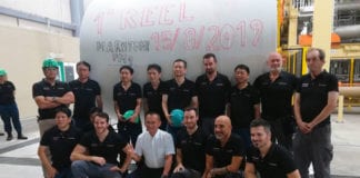 JAPAN – Marutomi boosts capacity with first of two start-ups; second line scheduled for start- up in 2020 at Ono Paper’s mill Start-up team: Japan's Marutomi boosts capacity with first of two Toscotec-supplied start-ups