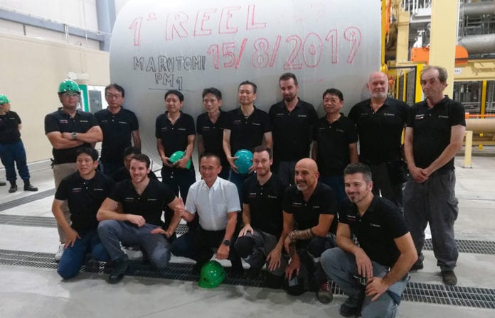 Start-up team: Japan's Marutomi boosts capacity with first of two Toscotec-supplied start-ups Start-up team: Japan's Marutomi boosts capacity with first of two Toscotec-supplied start-ups