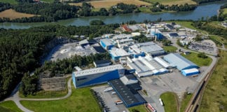 “WE BECAME CIRCULAR BEFORE EVERYONE ELSE THOUGHT TO DO SO.” Lilla Edet: Located an hours drive north of Gothenburg, Essity has owned the historic site since 1986.