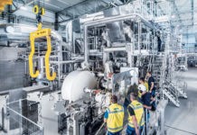 Andritz launches PrimeLineVRT – Vertical CrescentFormer Advance in dry crepe tissue: Andritz’s new tissue machines PrimeLineVRT with its Vertical Crescent Former enhancing dewatering of the fibre web