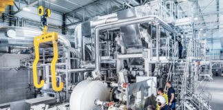 Andritz launches PrimeLineVRT – Vertical CrescentFormer Advance in dry crepe tissue: Andritz’s new tissue machines PrimeLineVRT with its Vertical Crescent Former enhancing dewatering of the fibre web