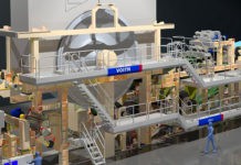 “The combination of high speed and low basis weight is the most challenging operating condition for a modern tissue PM” Voith