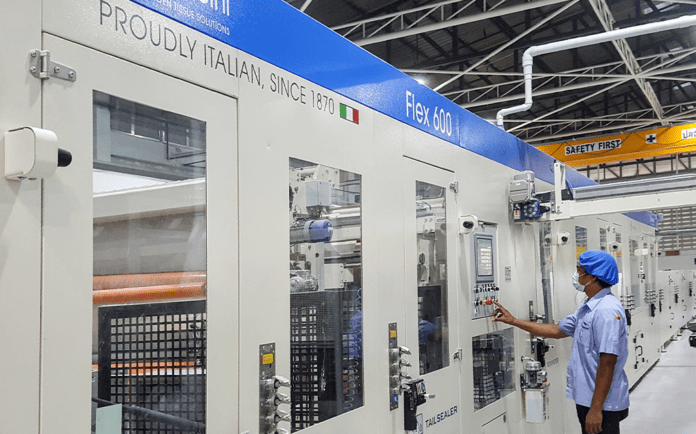 Gambini converting line Gambini converting line