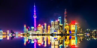 As China’s consumer-driven economy takes root and expands, domestic tissue consumption could easily double – even at the same population "Shanghai Skyline" CC