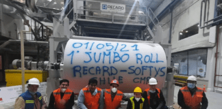 Softys completes PM rebuild Workers at Softy's, Chile