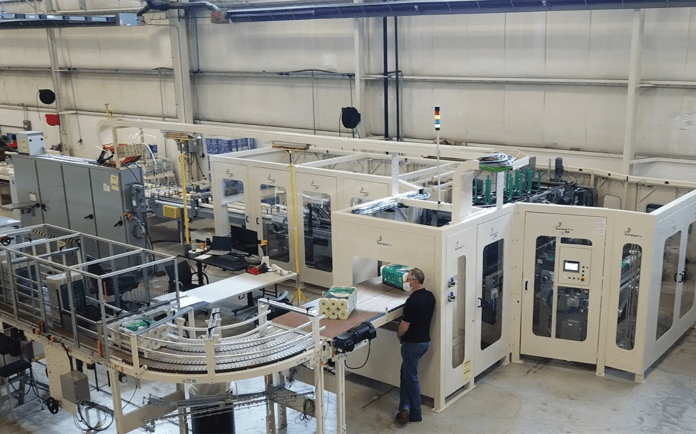 Infinity-supplied packaging line for Monalisa Infinity-supplied packaging line for Monalisa