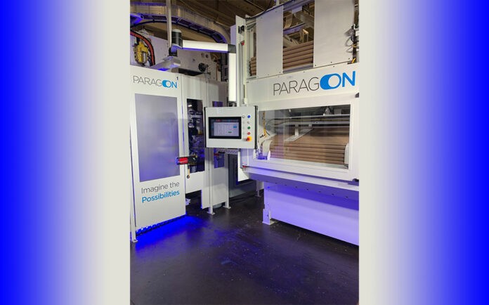 PCMC's patent-pending Paragon rewinder produces superior caliper, bulk and diameter flexibility, according to the supplier PCMC's patent-pending Paragon rewinder produces superior caliper, bulk and diameter flexibility, according to the supplier