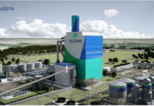 Suzano invests in eucalyptus pulp plant Suzano's Cerrado plant