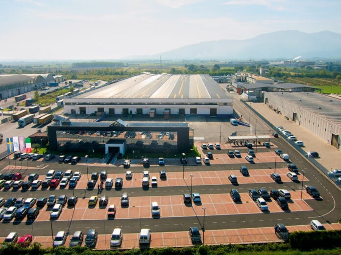 Essity's Italian HQ in Altopascio, Lucca: the plant is dedicated to branded products