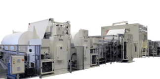 Bretting launches 400 MPM Towel Interfolding line