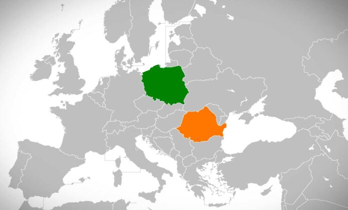 Poland_Romania_Locator