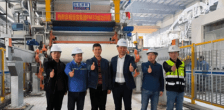 Five Baotuo tissue machines start-up within a week