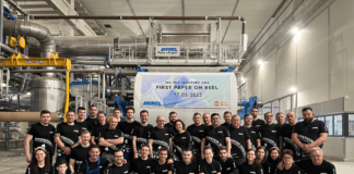 MG TEC boosts capacity with TM start-up MG TEC celebrates the successful start-up of the second Andritz-supplied tissue production line