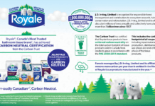 Irving’s Royale tissue brand certified carbon neutral The Carbon Trust has certified that Irving’s Royale tissue products are carbon neutral