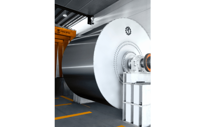 Production boost: a Toscotec-supplied TT SYD Steel Yankee Dryer has started up at Mirae Paper