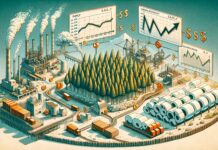 SPECIAL FEATURE: ANNUAL REVIEW 2023 Image: Supply chain Pulp and Paper. PURPLEPRINT Creative