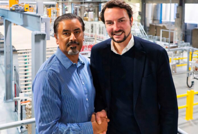 Khalid Saifullah, former Managing Director and shareholder of Star Tissue UK and future Managing Director of WEPA Professional UK (left), and Andreas Krengel, Chief Executive Business Unit Professional of the WEPA Group Khalid Saifullah, former Managing Director and shareholder of Star Tissue UK and future Managing Director of WEPA Professional UK (left), and Andreas Krengel, Chief Executive Business Unit Professional of the WEPA Group