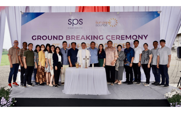 TWM Assets (3) The ground-breaking ceremony at the company’s Sun Paper Source factory: the four new lines will be homed in a total area of 9.5 hectares