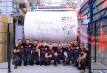 Papelera Reyes increases capacity with TM start-up Start-up team: Peru’s Papelera Reyes boosts its production capacity after starting up an Eil / Replus Tissue-supplied Crescent Former TM.