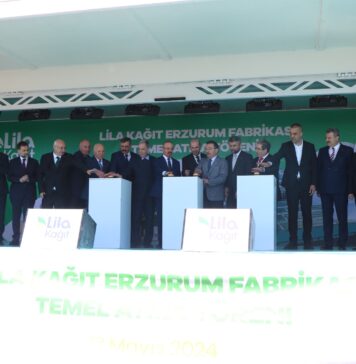 Lila Kağıt holds ground-breaking ceremony for TL3bn tissue facility