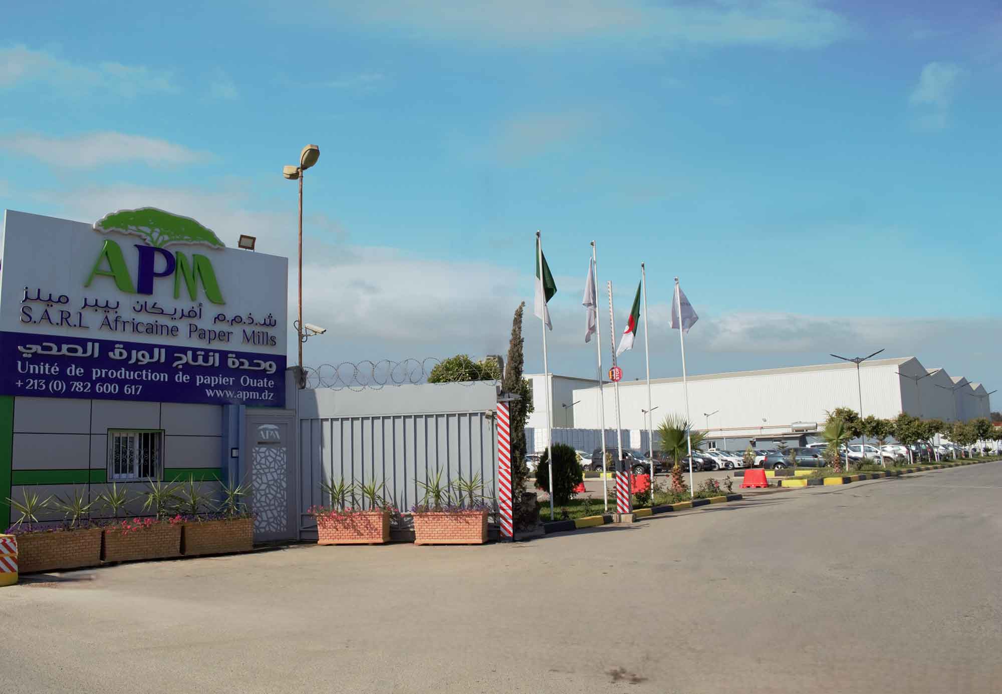 Africane Paper Mills’ Rouïba plant: A Toscotec-rewinder line is due for start-up in Q4 2024