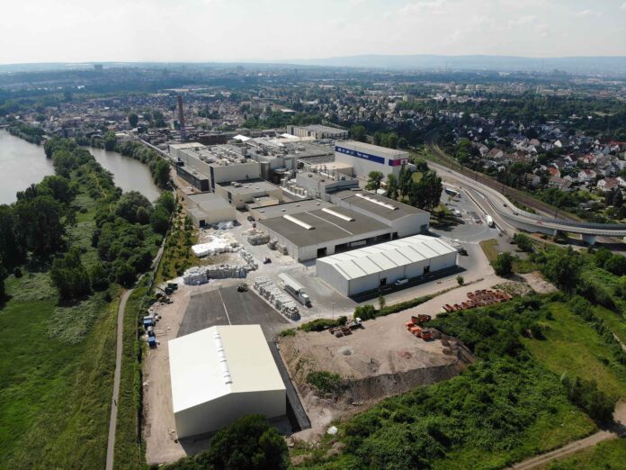 Kostheim-Luftaufnahme_2019-(1) Circular economy: Essity’s pioneering Mainz-Kostheim plant in Germany