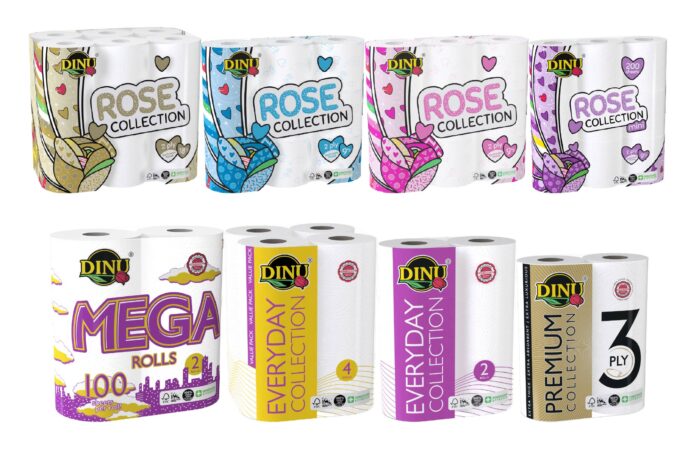 Tissue_World_Magazine_Operations_Report Products from UPP’s leading tissue brand Dinu: the company continues to bring out new products for different markets
