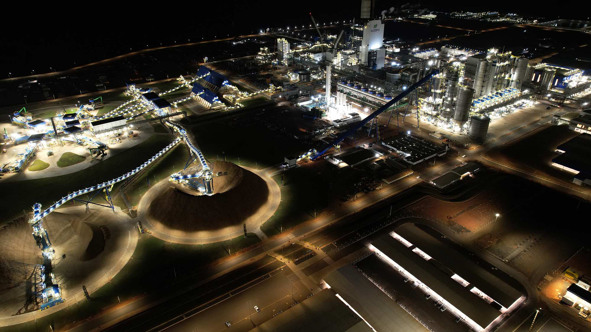 Investment in technology: Suzano has prioritised processes that allow it to generate energy from biomass and “Black Liquor”
