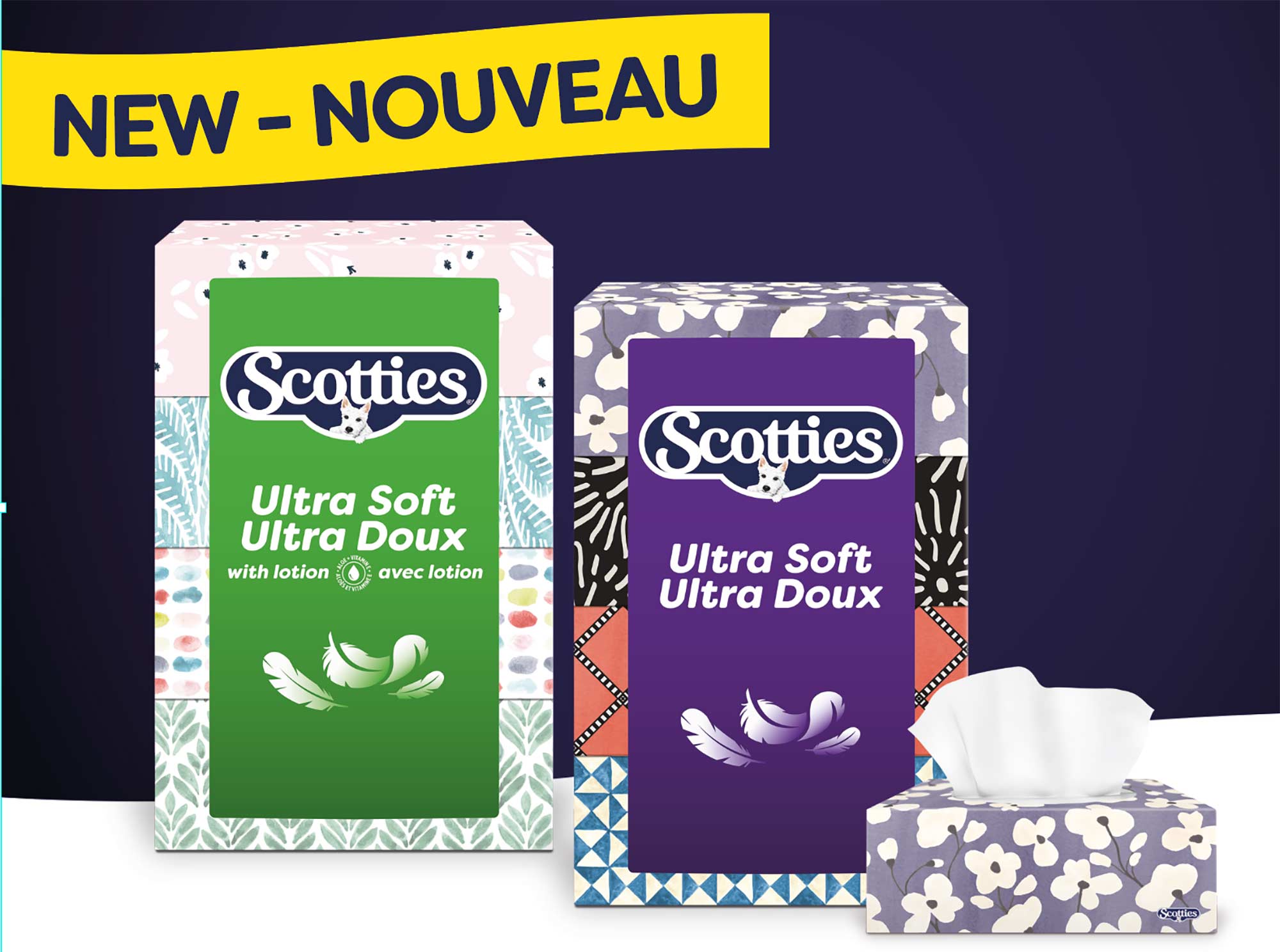 Reinforcing a commitment to the product: Dino Bianco, Kruger Products CEO, says the Scotties line features the company’s “best products yet”