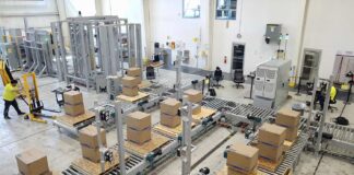 DISTRIBUTION SPECIAL FEATURE: Infinity expands into warehouse automation offering bespoke answers for customers’ unique requirements Infinity’s pallet conveyor systems: they include modular units such as pallet dispensing units, pallet squaring units, and rotating transfer conveyors