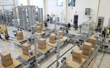 DISTRIBUTION SPECIAL FEATURE: Infinity expands into warehouse automation offering bespoke answers for customers’ unique requirements Infinity’s pallet conveyor systems: they include modular units such as pallet dispensing units, pallet squaring units, and rotating transfer conveyors