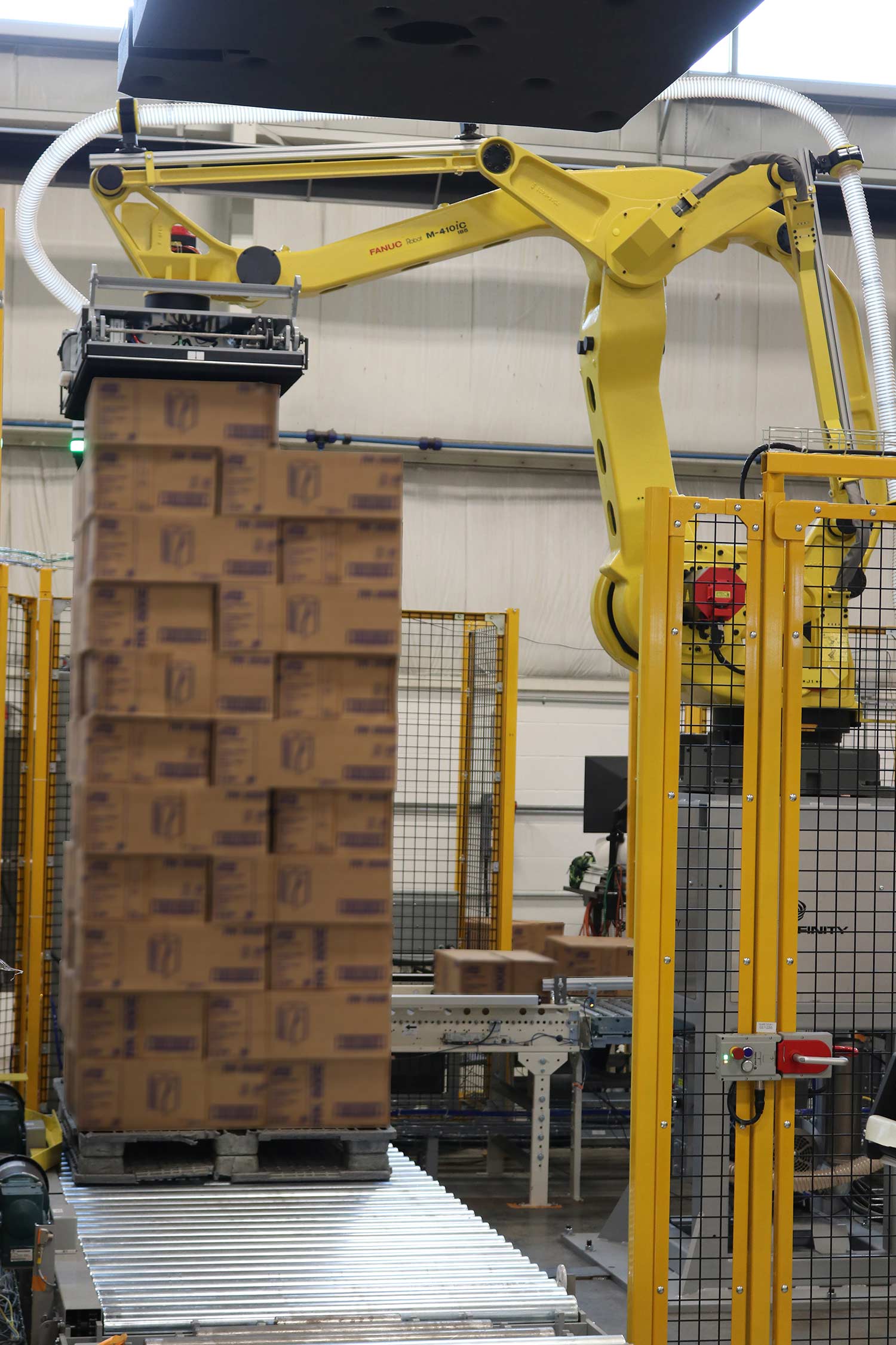 The company expands beyond tissue packing: Infinity has diversified into warehouse automation