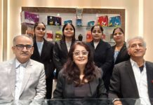 OPERATIONS REPORT: As tissue paper mills mushroom and India’s growth continues, the stylish Beeta Tissues sees online selling and upselling as vital Above: Founders Sumit (far right), Meena Khanna (middle), and colleagues; the company is enthusiastic about the future and is planning to increase its installed capacity by three-fold.