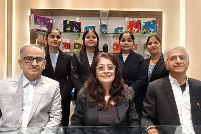 Above: Founders Sumit (far right), Meena Khanna (middle), and colleagues; the company is enthusiastic about the future and is planning to increase its installed capacity by three-fold. Above: Founders Sumit (far right), Meena Khanna (middle), and colleagues; the company is enthusiastic about the future and is planning to increase its installed capacity by three-fold.