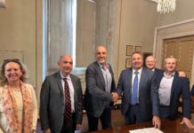 ITA Holding (A.Celli Group) acquires Sipack ITA Holding acquires Sipack; Sipack founder and Chief Executive Walter Pacioni (left), shakes hands with ITA Holding shareholder Mauro Celli