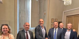 ITA Holding (A.Celli Group) acquires Sipack ITA Holding acquires Sipack; Sipack founder and Chief Executive Walter Pacioni (left), shakes hands with ITA Holding shareholder Mauro Celli