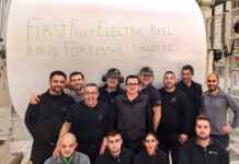 Toscotec announces “world’s first fully electric TM” at Fortissue