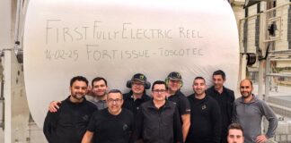 Toscotec announces “world’s first fully electric TM” at Fortissue