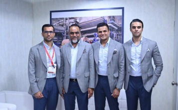 BAROMETER ISSUE: SPECIAL FEATURE, INDIA Family-run Jani Sales: (L-r) Abizer Jani, Saifee Jani, Abiali Jani, Abil Fazal Jani