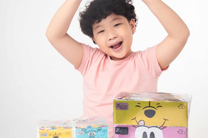 Pictured above and below: Saigon Paper has signed a licensing agreement with the 101-year-old Disney, and the result has been a range of collectable, fun tissue products Pictured above and below: Saigon Paper has signed a licensing agreement with the 101-year-old Disney, and the result has been a range of collectable, fun tissue products